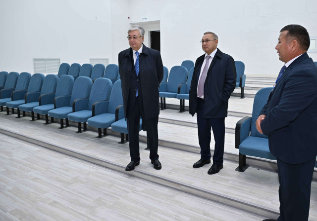Президент Казахстана ознакомился с развитием области Жетысу