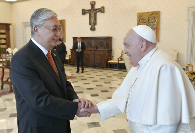 В Ватикане состоялась встреча К.Токаева с Папой Римским Франциском
