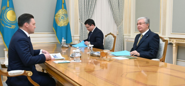Kazakh President meets Eurasian Development Bank Chair