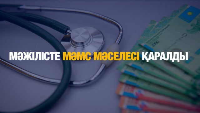Мәжілісте МӘМС мәселесі қаралды
