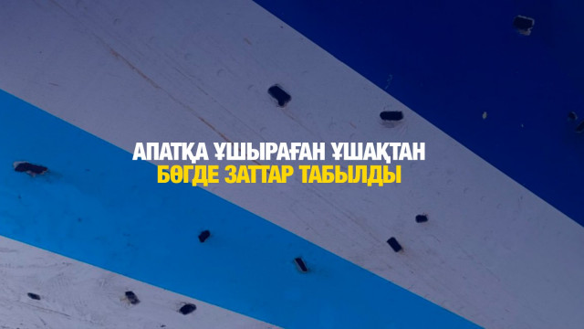 Ұшақ апатының алдын ала есебі жарияланды