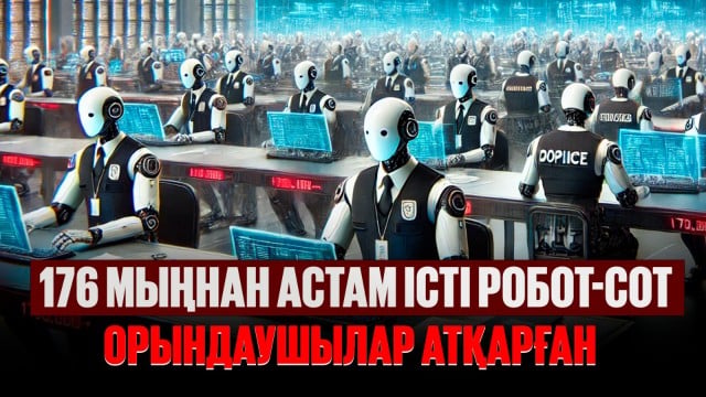176 мыңнан астам істі робот-сот орындаушылар атқарған