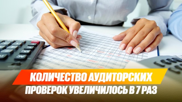 В 7 раз увеличилось количество аудиторских проверок по стране