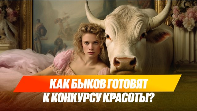 Как быков готовят к конкурсу красоты