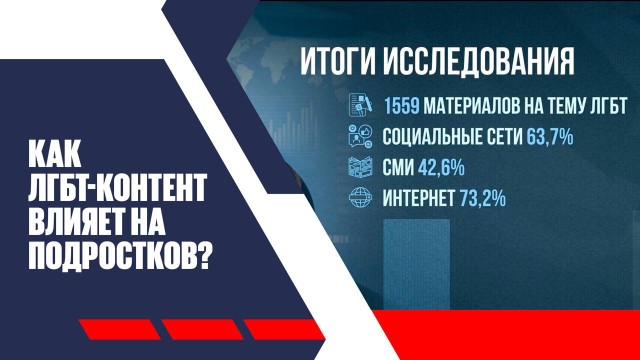 Новое исследование: влияние-ЛГБТ контента на подростков