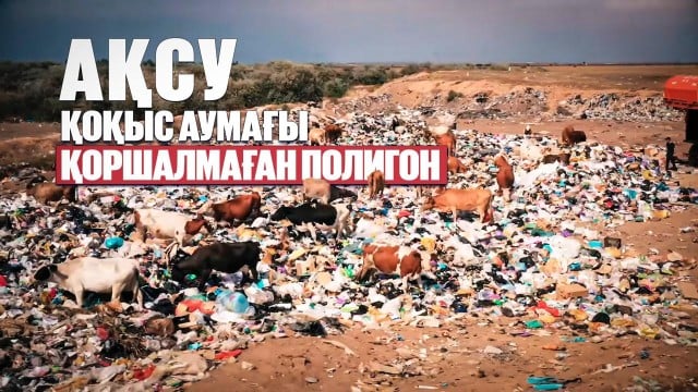 Қоқыс аумағы қоршалмаған полигон
