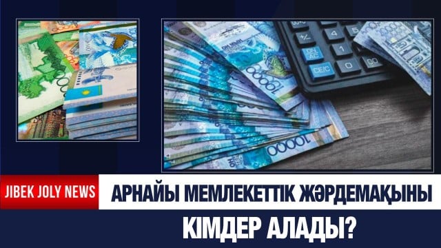 Арнайы мемлекеттік жәрдемақыны кімдер алады?