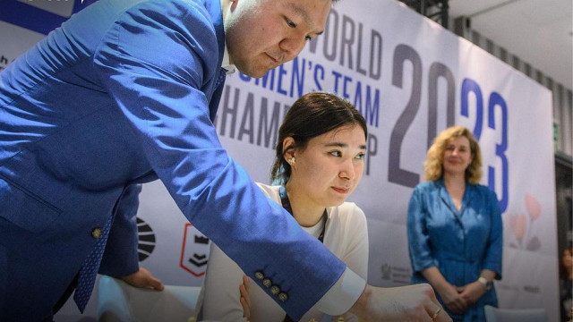 Kazakh chess players reveal secret to their success at FIDE World Women’s Team Championship 2023