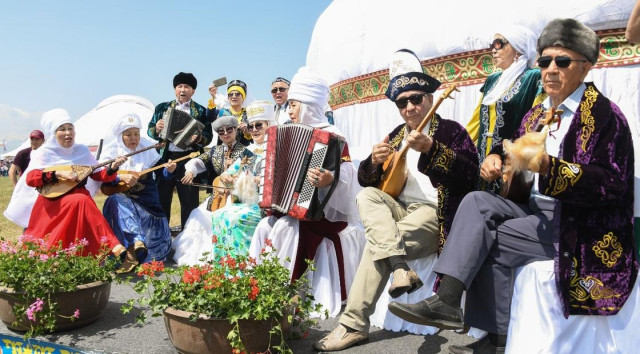 International ethnofestival of nomadic civilization held near Almaty