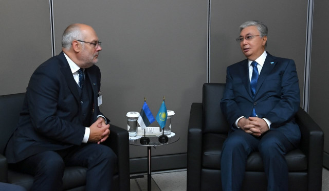 Президент Казахстана встретился с главами зарубежных государств