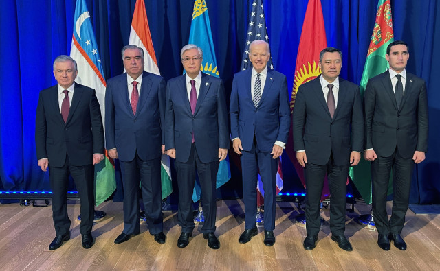 Kazakh President takes part in Central Asia-U.S. summit