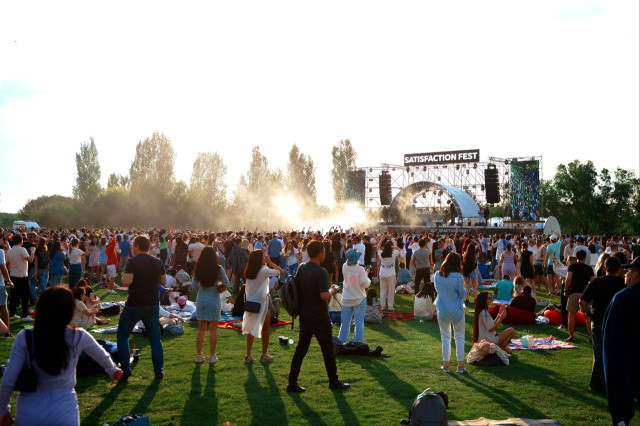 Елордада «SATISFACION FESTIVAL ASTANA-2023» музыкалық фестивалі өтті