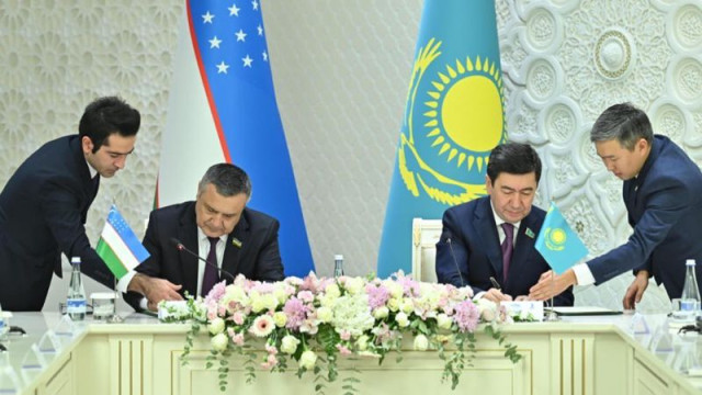 Первое заседание Совета Межпарламентского сотрудничества Казахстана и Узбекистана