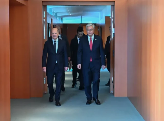 Kazakh President and German Federal Chancellor discuss cooperation prospects