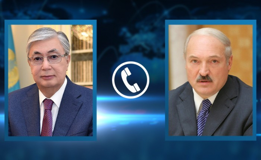 Состоялся телефонный разговор Президентов Казахстана и Беларуси