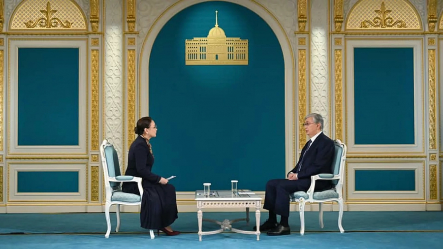 Президент Қосим-Жўмарт Тўқаев интервью берди