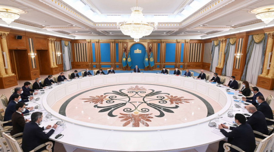 Президент Қасым-Жомарт Тоқаев Реформалар жөніндегі жоғары кеңестің отырысын өткізді