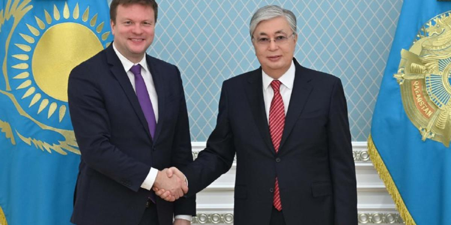 Kazakh President receives Minister for Development Cooperation and Foreign Trade of Finland
