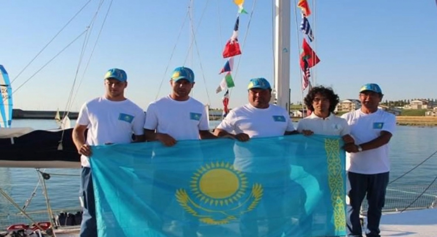 Экипаж яхты «Шокан Уалиханов» завершил кругосветное путешествие