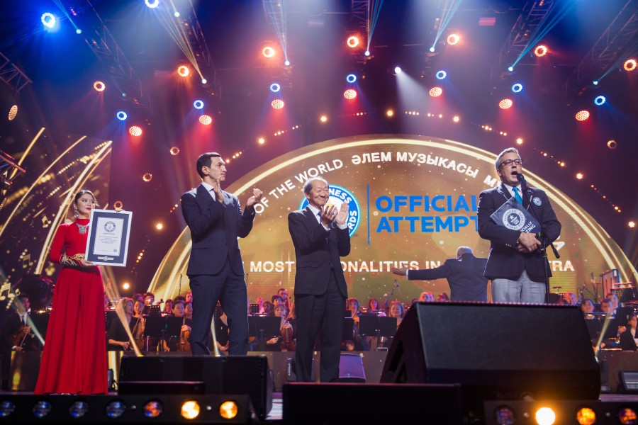 World’s most multinational orchestra: Kazakhstan sets new Guinness Record