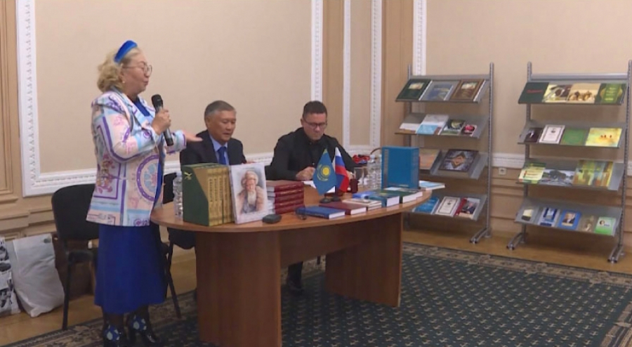 Moscow holds Kazakh literature exhibition