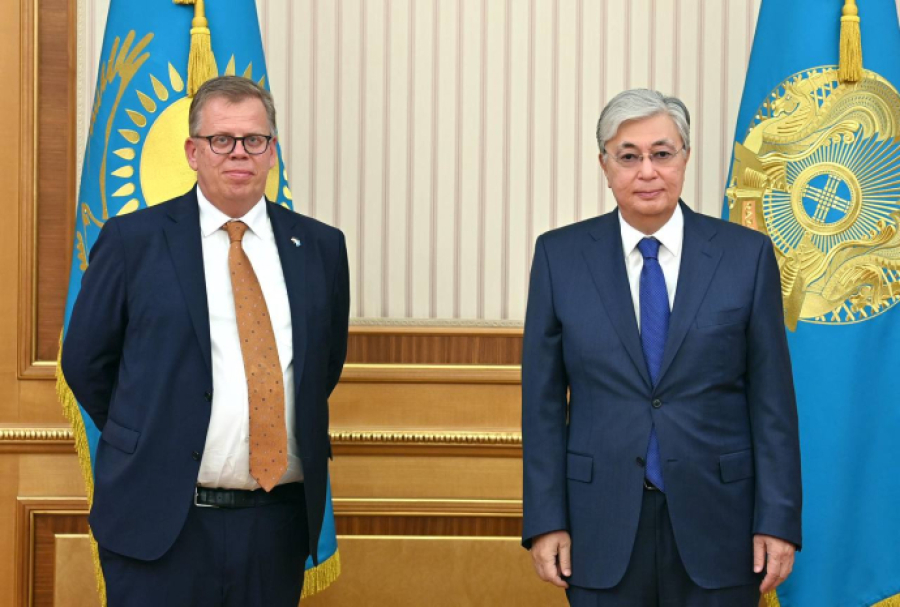 Kazakh President receives German delegation