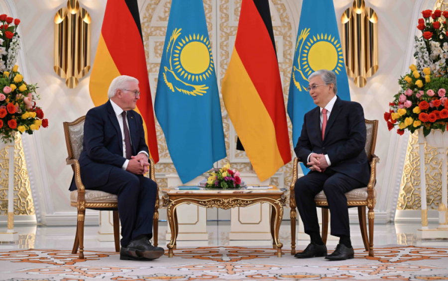Президенты Казахстана и Германии провели переговоры