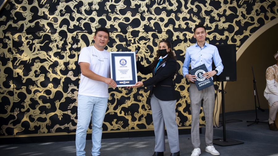 Kazakh Art Project enters Guinness Book of World Records
