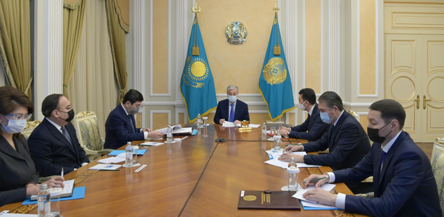 К. Токаев провел заседание Совета Безопасности