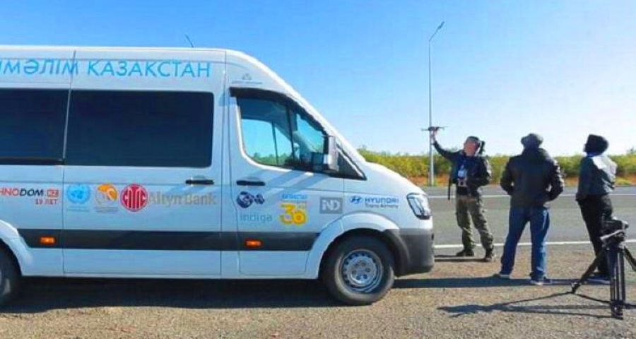 ‘Unknown Kazakhstan’ project: film crew shooting documentary in Semei