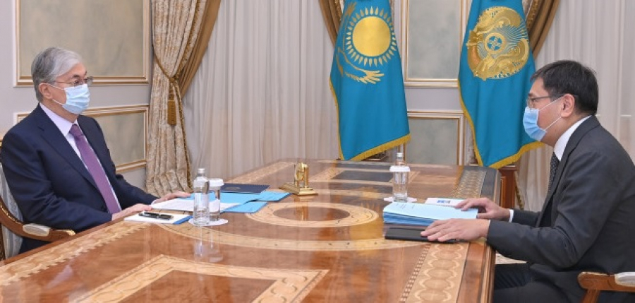 Президент Касым-Жомарт Токаев принял акима города Алматы