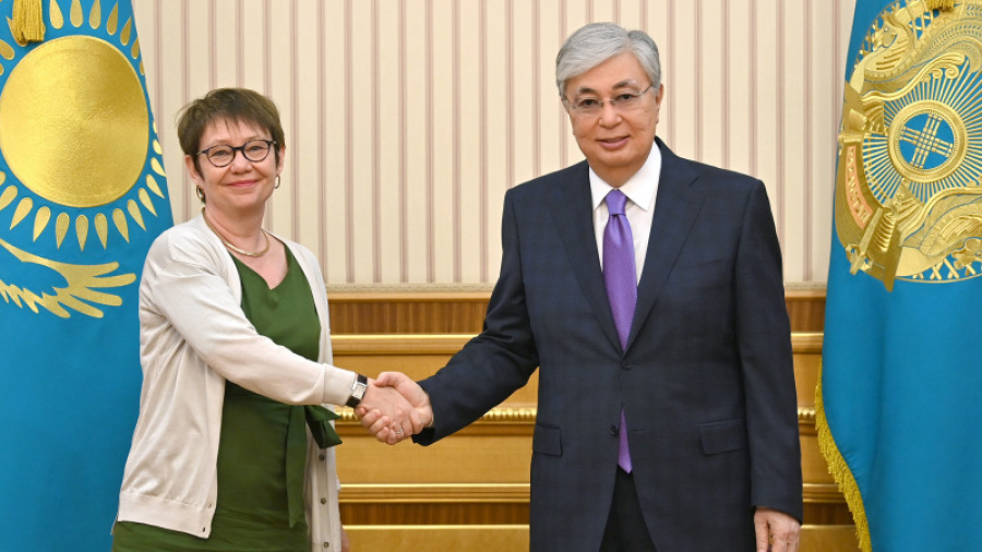 К. Токаев встретился с президентом ЕБРР