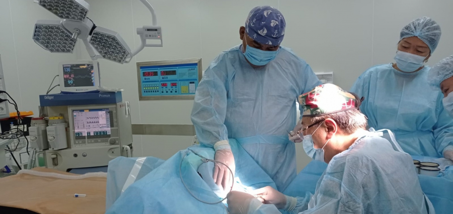 Детские хирурги Турции проводят мастер-классы в Казахстане