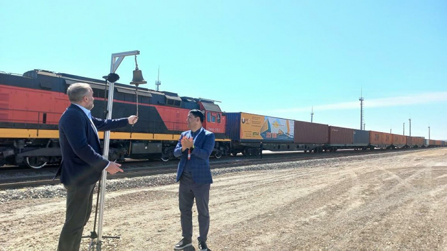 Kazakhstan launches second cargo transfer terminal on border with China