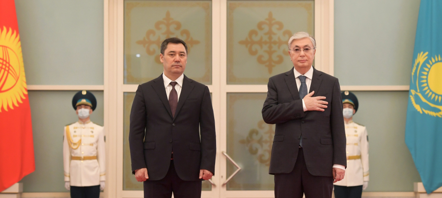 Кыргызстандын Президентинин Казакстанга расмий иш сапары