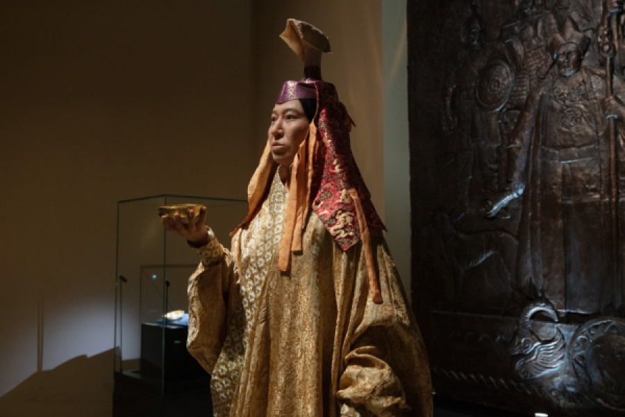 Экспонат эпохи Золотой Орды представили в Нацмузее РК