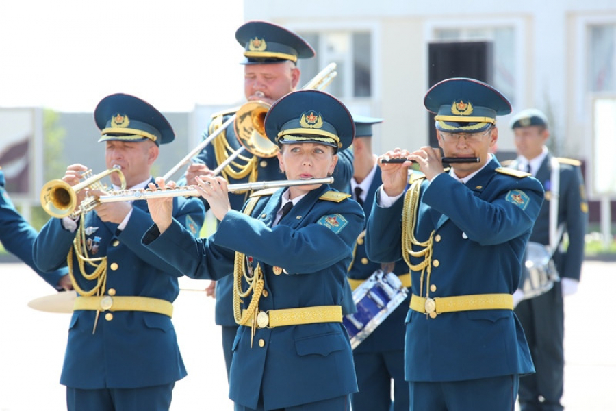 Kazakh capital holds Festival of Military Orchestras