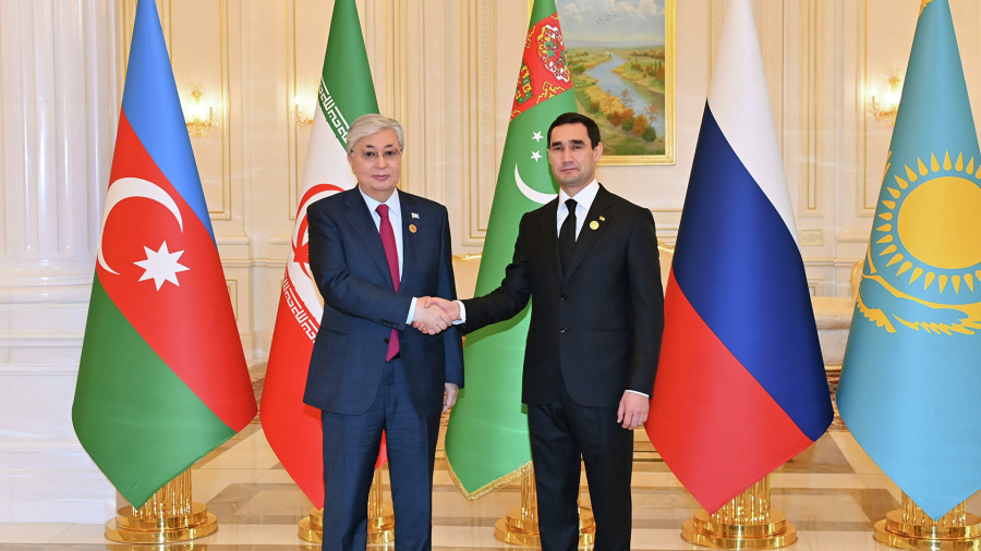 K.Tokayev meets with president of Turkmenistan