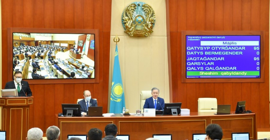 Mazhilis approves draft law on military cooperation of Kazakhstan, Russia