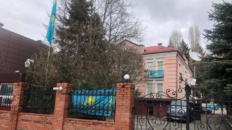 Kazakh Embassy in Ukraine resumes work in Kyiv