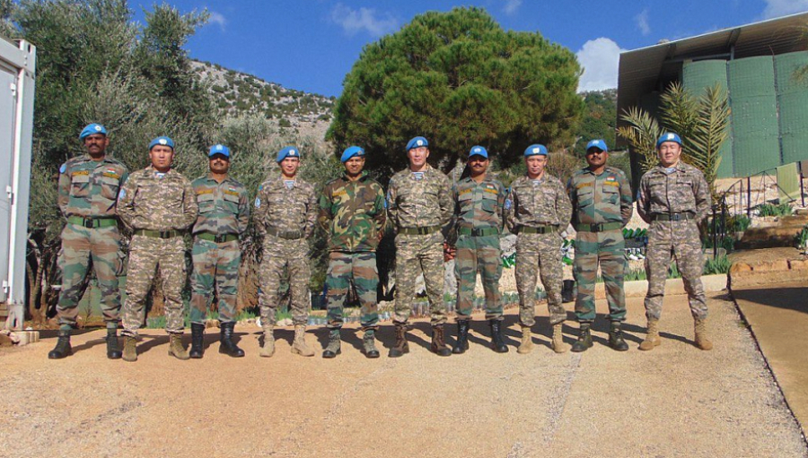 Казахстанские миротворцы завершили миссию в Ливане