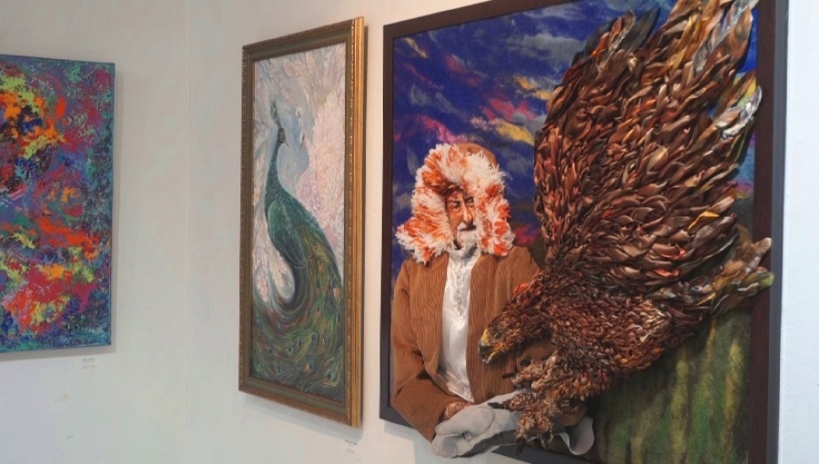 Картины казахстанских художников показали в Южной Корее