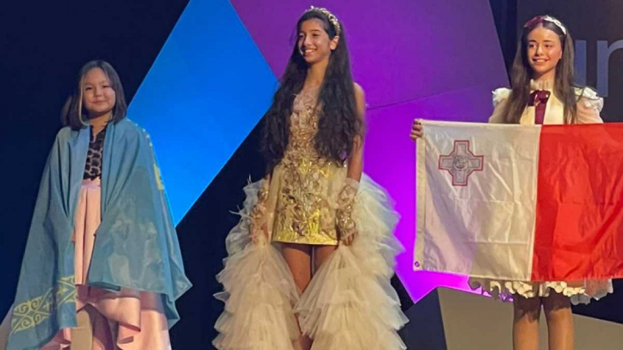 Young Kazakh girl wins second place at Sanremo Junior music festival