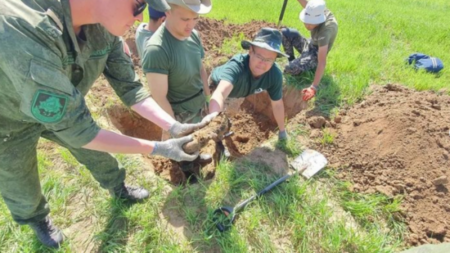 Беларусь елінде қазақстандық 11 жауынгердің жатқан жері табылды