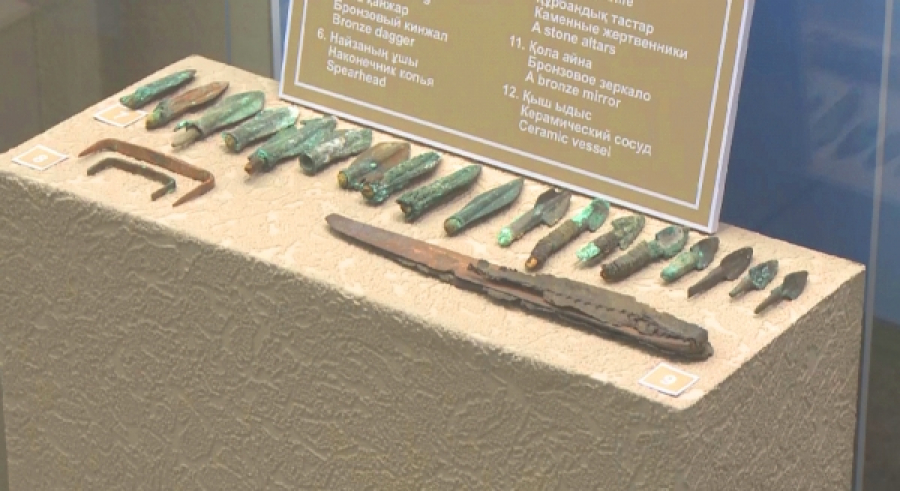 Уникальные артефакты обнаружили в Акмолинской области