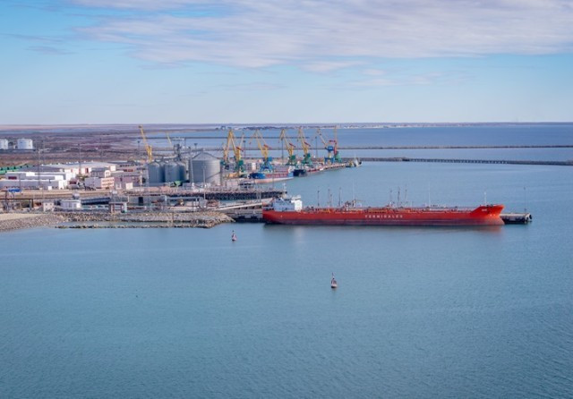 Ақтау портынан қазақстандық мұнай экспорты 54% өсті
